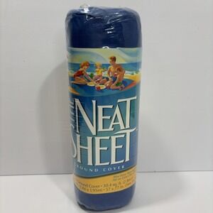 The Neat Sheet Ground Cover 57x77 Washable Beach Picnic Blanket Repel Sand Water